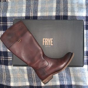 Frye Jayden D Ring Riding Boots - Extended Calf
